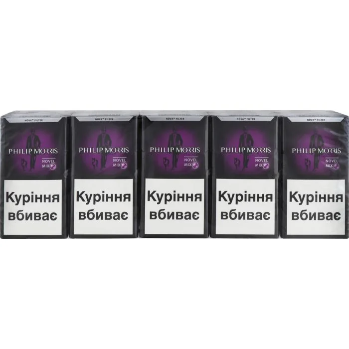 Пачки Philip Morris Novel Mix, дефіциту продукції не буде попри атаку на склад