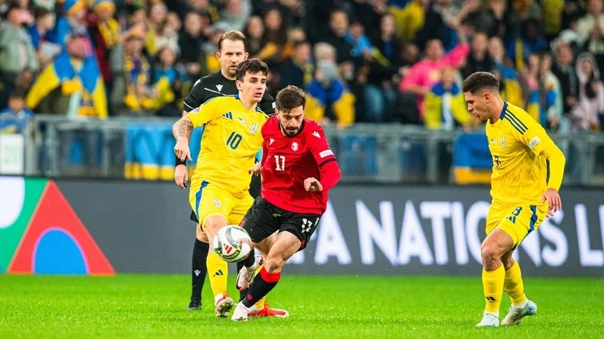 Збірна України в напруженому матчі Ліги націй за виживання