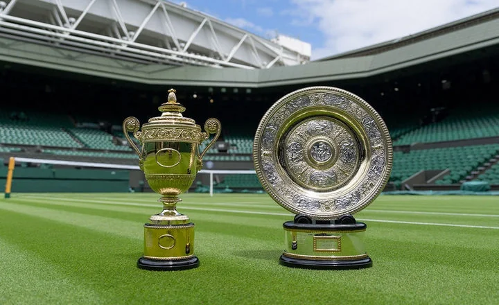 Трофеї Вімблдону-2026 на травяному корті All England Club