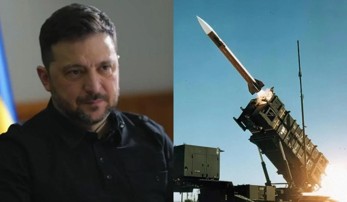 Володимир Зеленський та запуск ракети PAC-3 системи Patriot
